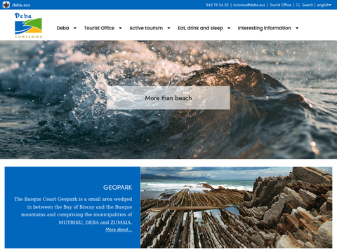 New website for Deba City Council