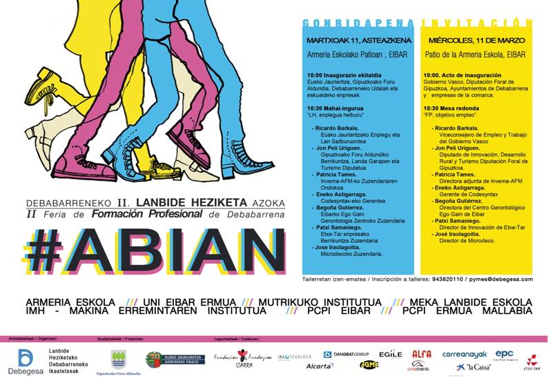 Programa de ABIAN Feria de Formación Profesional en Debabarrena