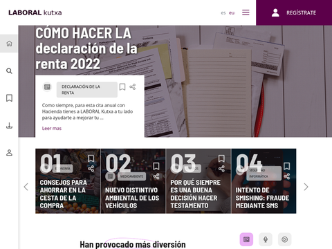 Nueva plataforma de contenidos para Laboral Kutxa