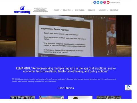 Página web del proyecto REMAKING