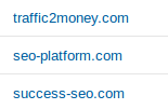 SEO Spam referrer